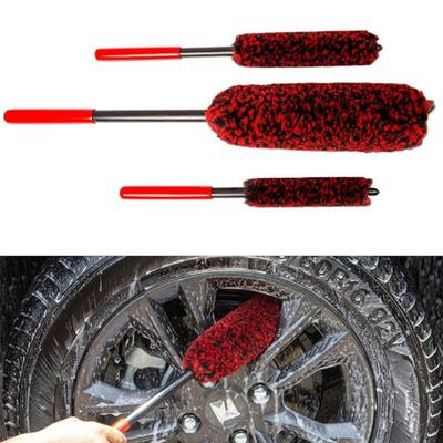 Auto Felgen Detailing Pinsel Biegbare Felgenwolle Autoreinigungswerkzeuge zum einfachen Reinigen von Autofelgen und Reifen