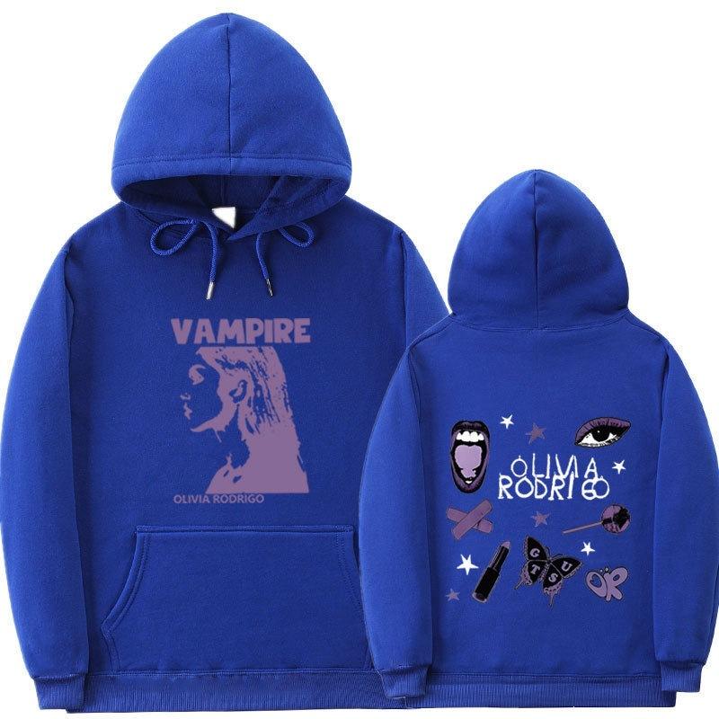 Felpa con cappuccio Guts Olivia Rodrigo, maglione sportivo a coste fondo autunno e inverno da uomo e da donna