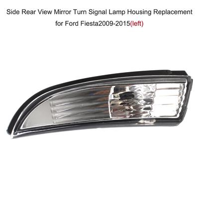 Left Side Rear View Mirror Turn Signal Lamp Housing Replacement for Ford Fiesta 2009-2015