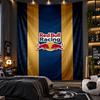 Wandbehang Tapisserie Red Bull Racing Drucktuch für Wohnzimmer Schlafzimmer Heimdekoration