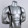PU Leathers Suspenders for Men, Vintage Men Harness Punk Apparels Strap Chest Shoulder Belt Accessories