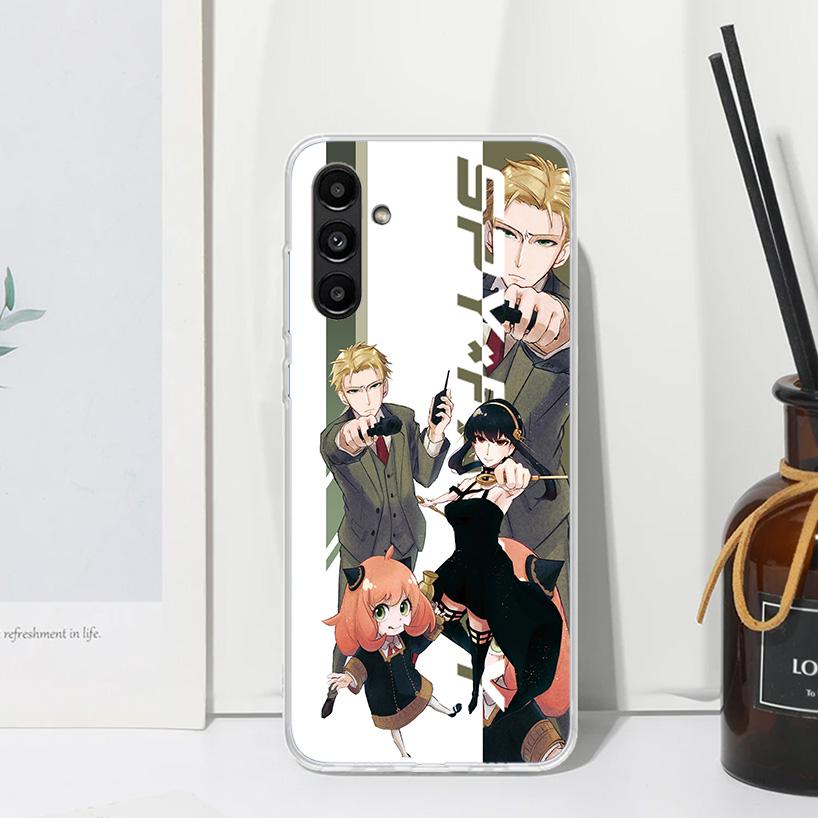 Anime Spy Family Anya Phone Case For Samsung Galaxy A17 A37 A57 A16 A26 A36 A56 A15 A25 A35 A55 A14 A24 A34 A54 A13 A23 A33 A53