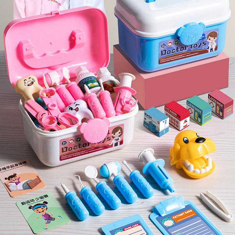 Simulation Nurse Toy Doctor Accessories Children Doctor Play Set For Kids Home Play Toys Doctor Set Toy Gift For Kids Boys Girls