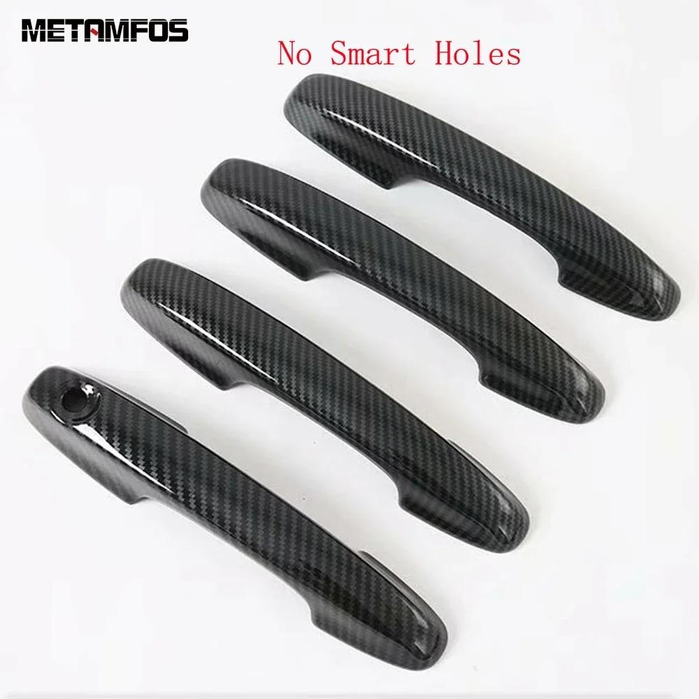 Side Door Handle Cover Trim For Ford Kuga Escape - 2024 2025 Carbon Fiber Protector Exterior Accessories Car Styling