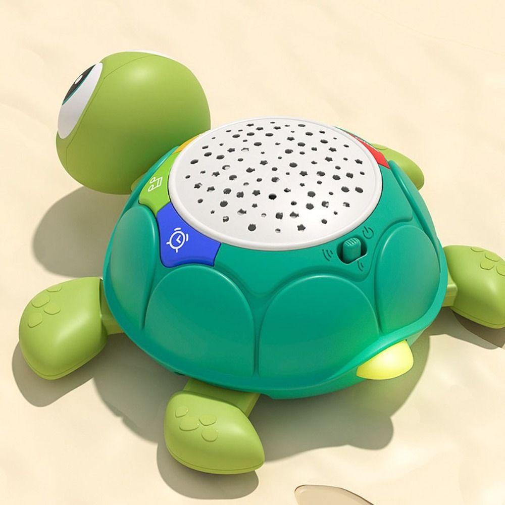 Plastic Musical Crawling Turtle Toys Simulation Musical Projector Turtle Toys Birthday Gift