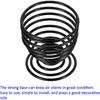 3 Pack Air Plant Holders - Metal Planter Stand Air Plants Flower Pot Rack Apply to Home Weddings Decor(Black, 2" x 2.1")