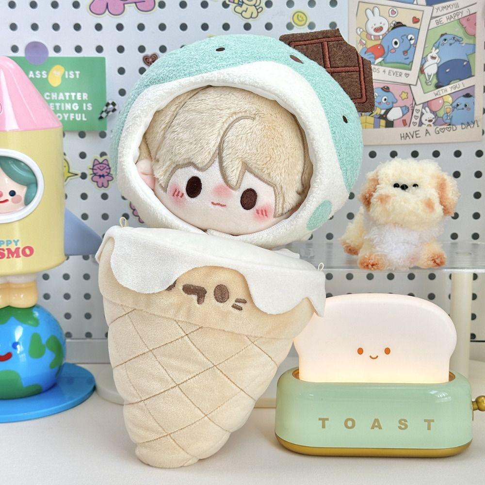 Dessert Party Series Cotton Doll Dress No Attribute Set 20cm Doll Headwear  Party Series
