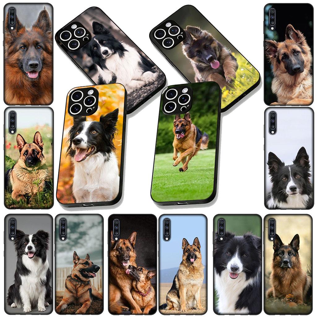 Soft Cover for Samsung Galaxy Note 20 9 8 S8 S10 S9 Plus A54 A33 A21S A31 M21 S10E A17 Coque Phone Case German Shepherd Dog