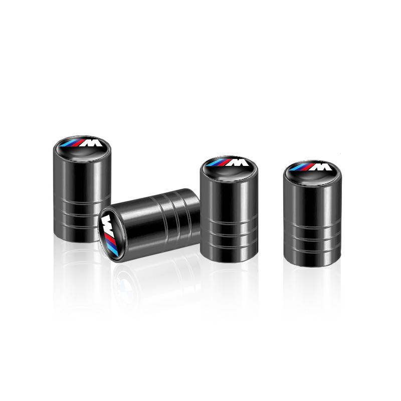 4Pcs Metal Car Styling Wheel Tire Valve Caps Cover Accessories For Bmw M M3 M5 Performance E36 E46 E39 E53 E90 E60 E61 E93 X1 X3