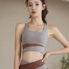 Women's Shockproof Sports Bra - Summer Yoga Fitness Vest with Stylish Back Design