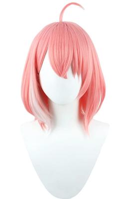 Cosplay-Perücke, Sasaki Saku, pink, hitzebeständige Perücke, perfekt für Cosplay-Fotoshootings und Festivals