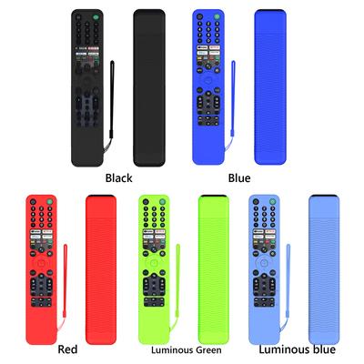 Silicone TV Remote Control Cover Waterproof Remote Case Cover Anti-drop with Lanyard for Sony RMF-TX520U MG3-TX520U Voice Remote