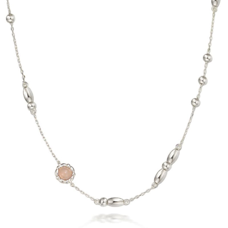 PAIGEFLYNN JEWELRY [925 Silver] New Age Pastel Point Necklace