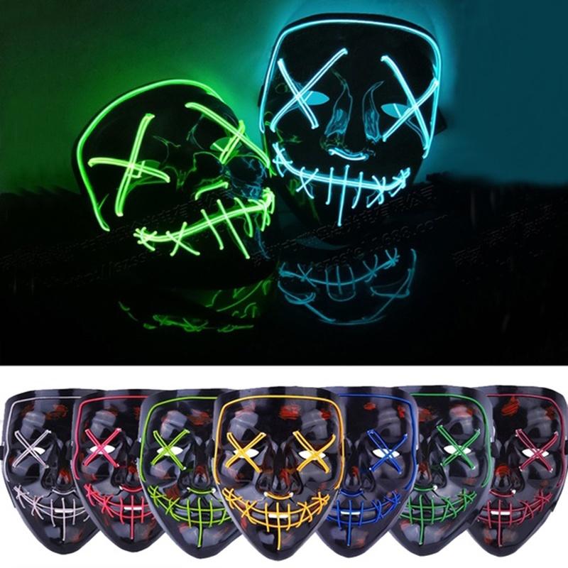 3-Modi Halloween Gruselmaske für Cosplay mit komfortablem, einzigartigem, ergonomischem Design