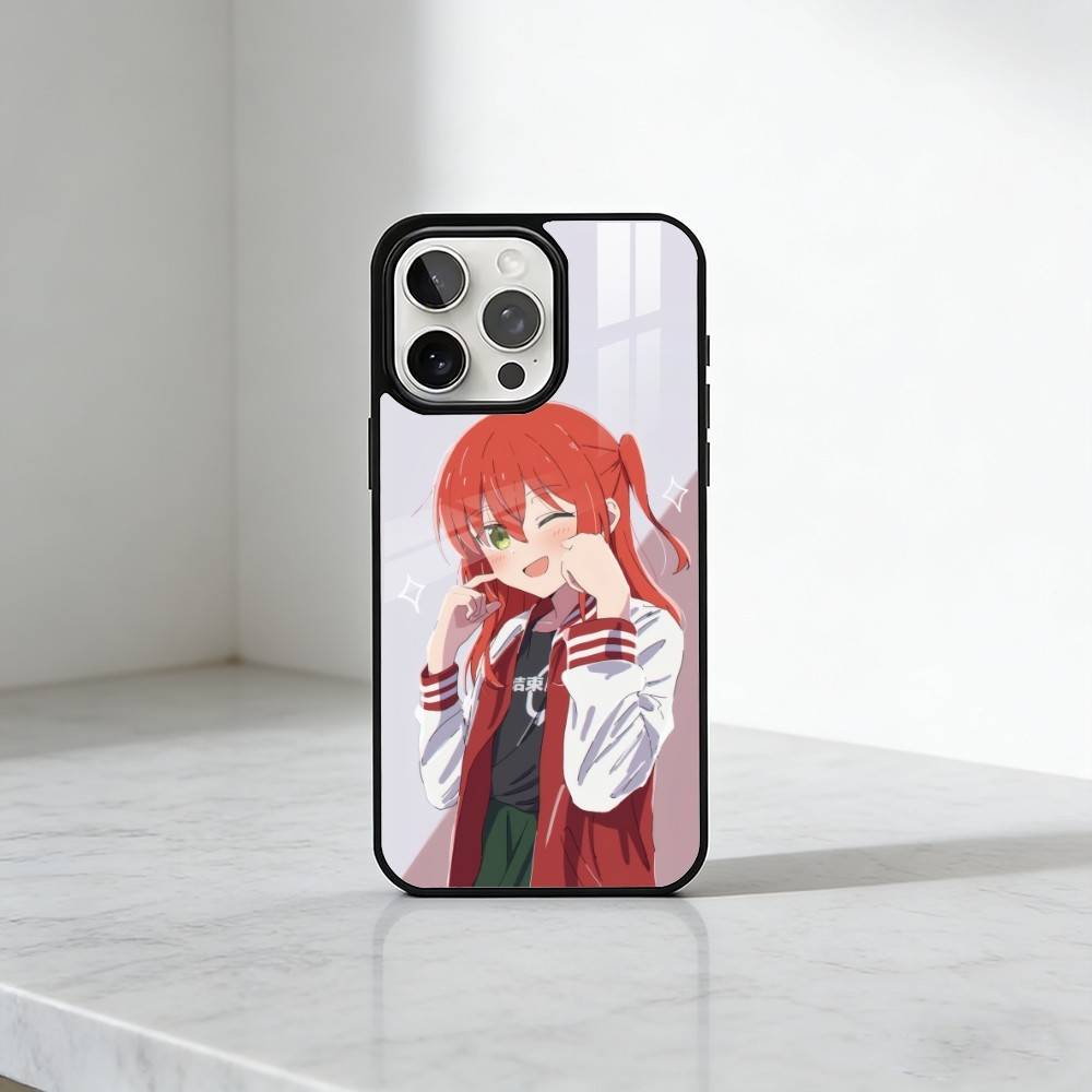 K-Kessoku B-Band BocchiS the R-Rock Phone Case For iPhone17,16,15,14,13 Plus,Pro Max Magnetic For Magsafe Wireless Charging