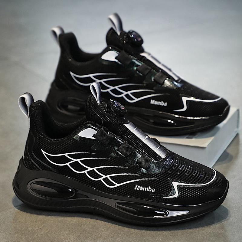 

Men s shoes spring sports running height increase rotating buckle youth summer 2025 men s casual trendy shoes 2025 new 44