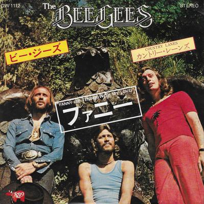7inch Record BEE GEES  Fanny Be Tender  Country Lanes DW1112 RSO 1976 Japan Pop Used