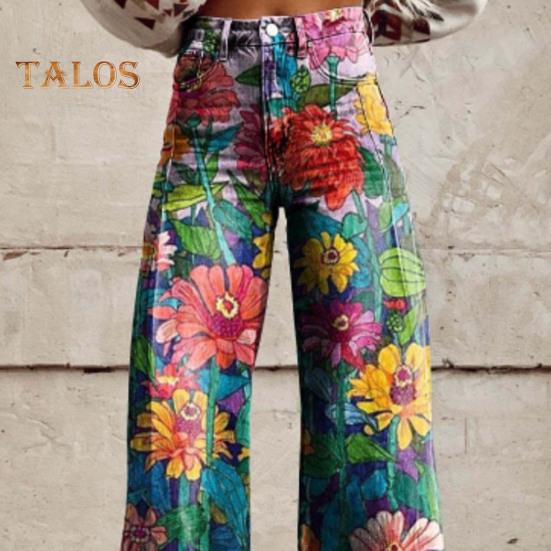 Pantalon décontracté à jambes larges pour femmes avec poches, coupe ample, fermeture éclair à boutons, tissu respirant, lavable, ne se décolore pas, pantalon droit, streetwear