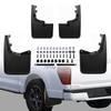 4Pcs Car Mud Flaps Easy To Tall Repair Part Stable Replaces Splash Guards Mudflaps Protection Fender for Ford F150