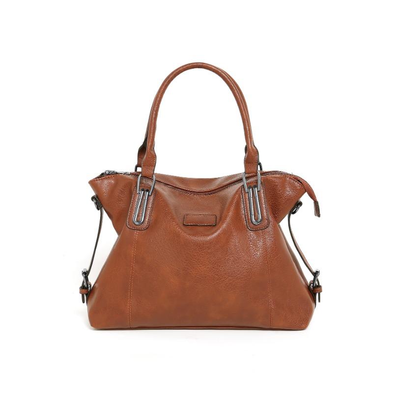 European and American High End Work Commuting Bag for Women's New Fashion Retro Student Class Large Capacity One Shoulder Tote Bag