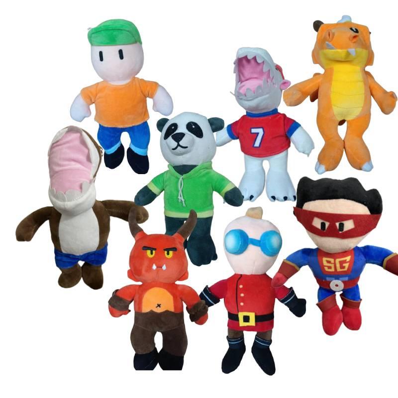Cute Cartoon Panda Superman Plush Toy For Kids, Short-haired Stuffed Animal Doll