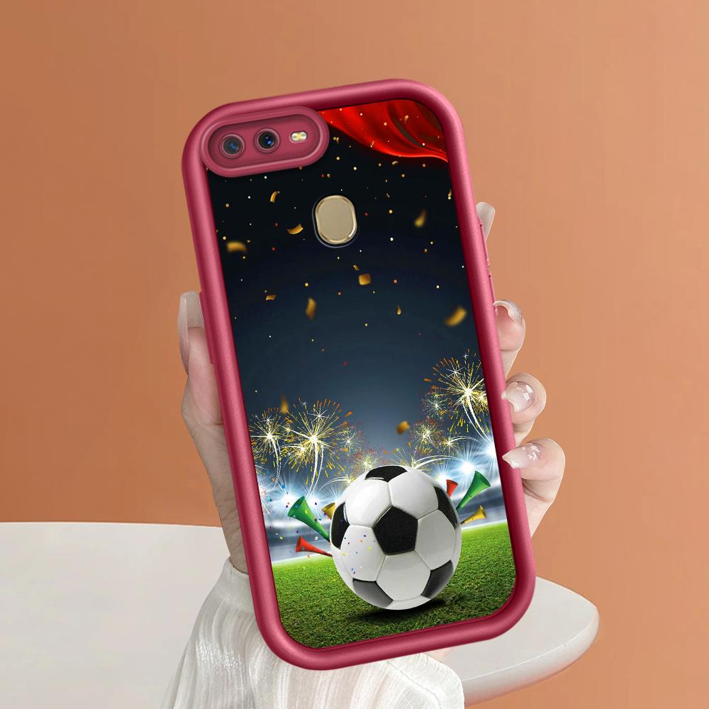 Soft Silicone Square Ladders Cartoon Pattern Full Cover Camera Protection Shockproof Case for OPPO Reno Realme OnePlus