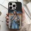 Virgin De Guadalupe   Phone Case For iPhone17,16,15,14,13,12,11 Plus,Pro Max Black Candy silver phone case