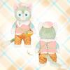 Gelatoni Plush Costume Duffy Friends Wonderful Kitchen Costume Set Tokyo DisneySea Exclusive &
