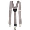 Strong Wide Suspenders 4 Cm Topgal Y Thick Stitch Gray