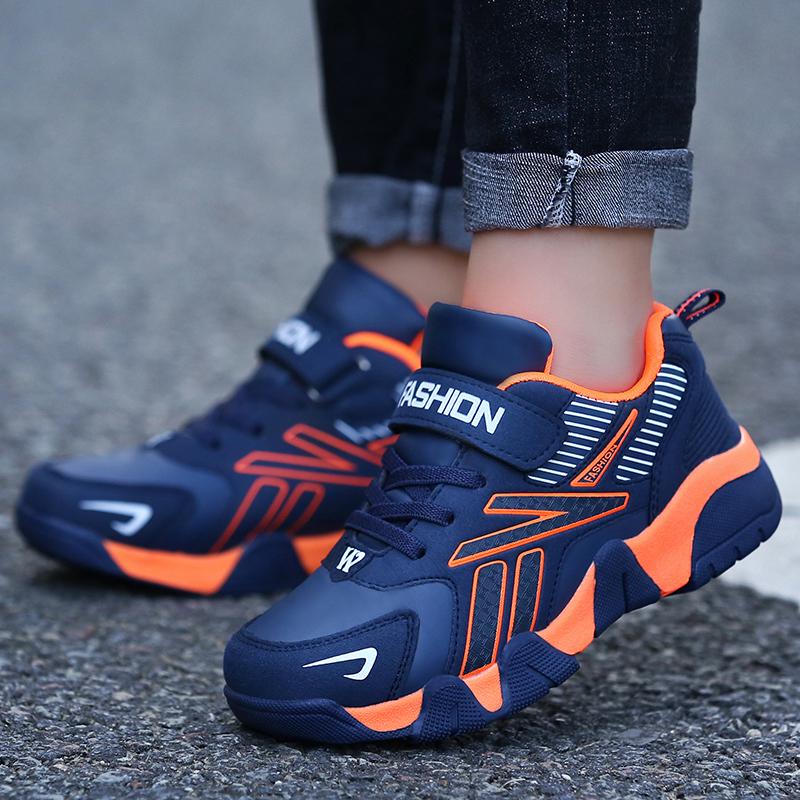 Children Boys Shoes Fashion Comfort Outdoor Sports Leather For Kids Tennis Casual Sneakers Children's Boy Running Walking Shoes