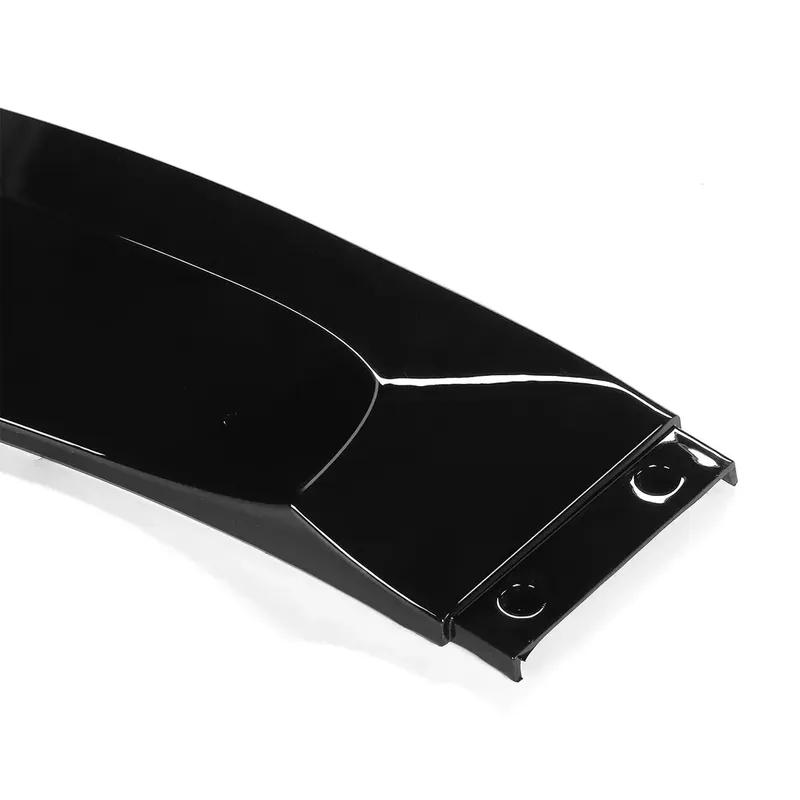 Car Front Bumper Lip Splitter+Side Splitter Corner For BMW M3 F80 M4 F82 F83 2015-2020 MP Style Carbon Fiber Glossy Black 4 PCS