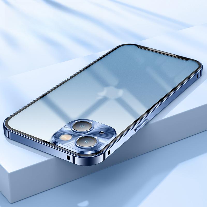 Simple and Applicable Apple 13 Phone Case, IPhone14promax Fully Wrapped Anti-drop Transparent 12pm Protective Case