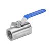 Cantonese Stainless Steel Straight-Through Ball Valve for Noodle Boiling Pot, Inner Threaded Port, High Temperature, DN15.