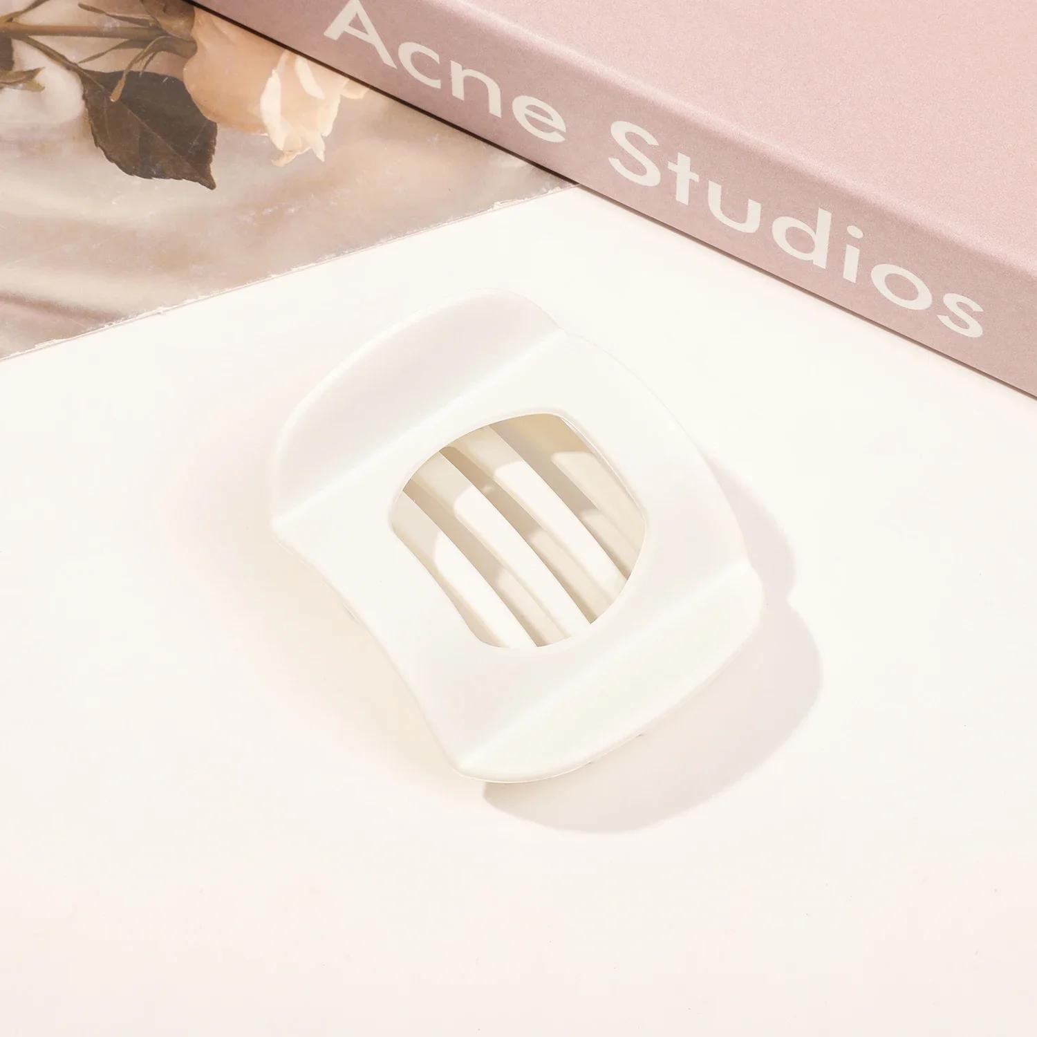 

Новые большие и маленькие размеры заколки для волос из поликарбоната для женщин, нескользящие аксессуары для волос, винтажные заколки в форме утиного когтя, заколки для девочек