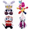 Nuovi Peluche Digitali Incredibili Bambole di Peluche del Pagliaccio del Circo Incredibile Coniglio Giocattoli di Peluche Periferici Regalo per Bambini Adulti
