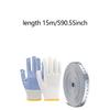 Pipe Hanger Strap Metal Securing Straps Tape with Gloves Home Repair Accessories Band DIY for
