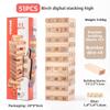 Childrens Wooden Stacking Blocks Set With Balance And Cognition For Family Play