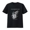 INSOMNIUM Neverlast T-Shirt Gotisches Krähenkrone Design für vintage gewaschene Mode Bequem Weich Vielseitig Dehnbares Grafikdesign
