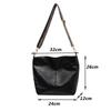 Yogodlns bolsa de ombro vintage para mulheres bolsa balde de couro pu estilo luxuoso bolsa crossbody bolsa carteiro feminina bolsa tote de compras