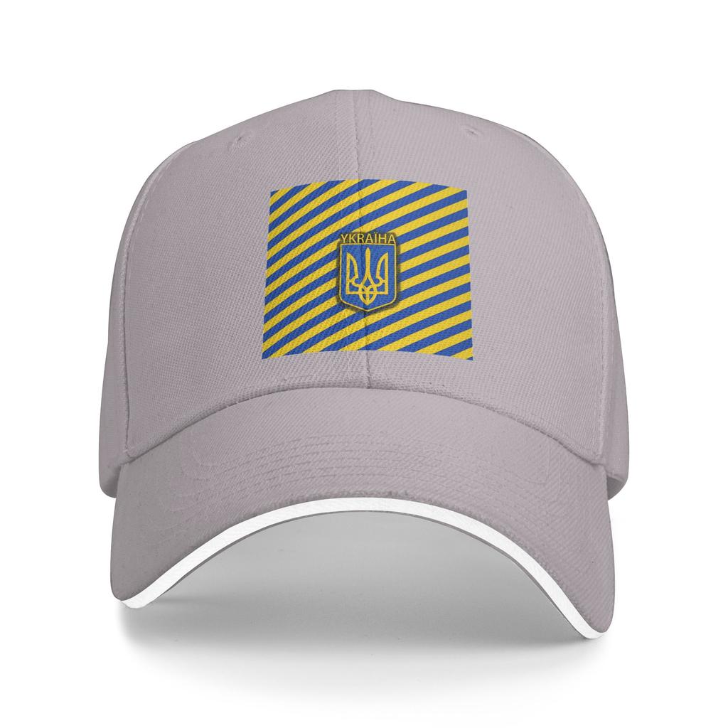 Flag Ukrainian Coat of Arms Baseball Cap yk Cute Trucker Hat Summer Unisex Women Outdoor Gym Baseball Caps