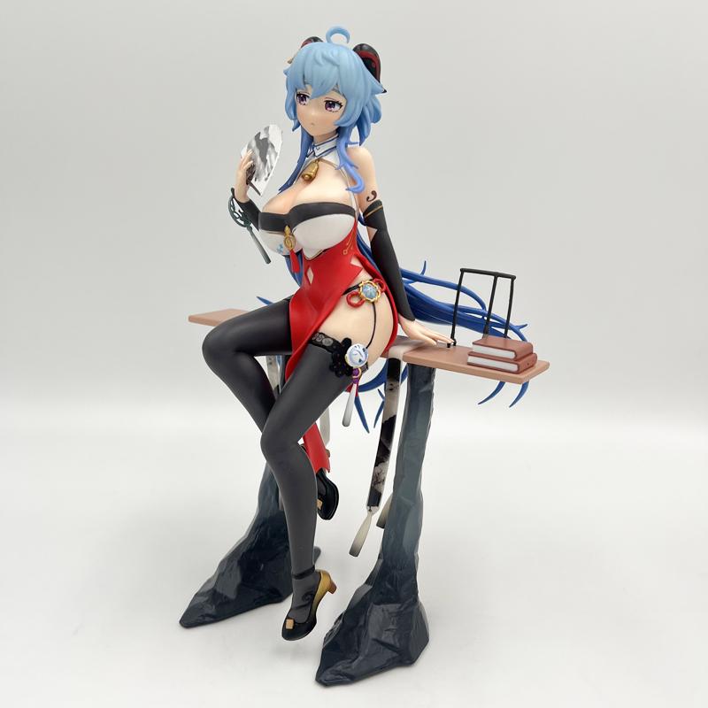 Genshin Impact Ganyu Sexy Anime Girl Figur Keqing/Hu Tao Actionfigur Yae Miko/Venti Figur Sammlerstück Modell Puppenspielzeug