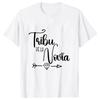 Friends Bachelorette Hen Party Tops Spanish Girls Team Bride Squad Bridesmaid T-Shirt Short Sleeved Tees Bridal Wedding Tshirt