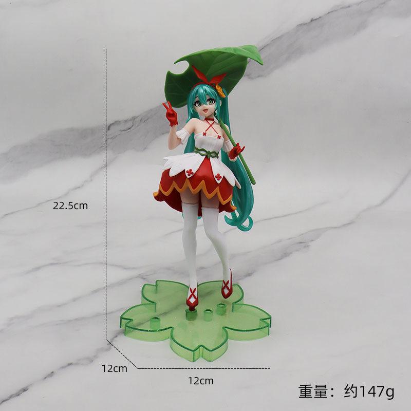 Japanese Anime New Hatsune Miku Figure Sexy Character Ornaments upskirt girl Kawai girl Decoration Toy Adult kid Birthday Gift