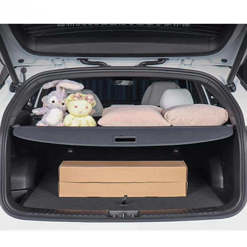 For Chery Jaecoo J7 2023-2025 Trunk Curtain Partition Coat Rack Increase Storage Space Automobile Modification Supplies