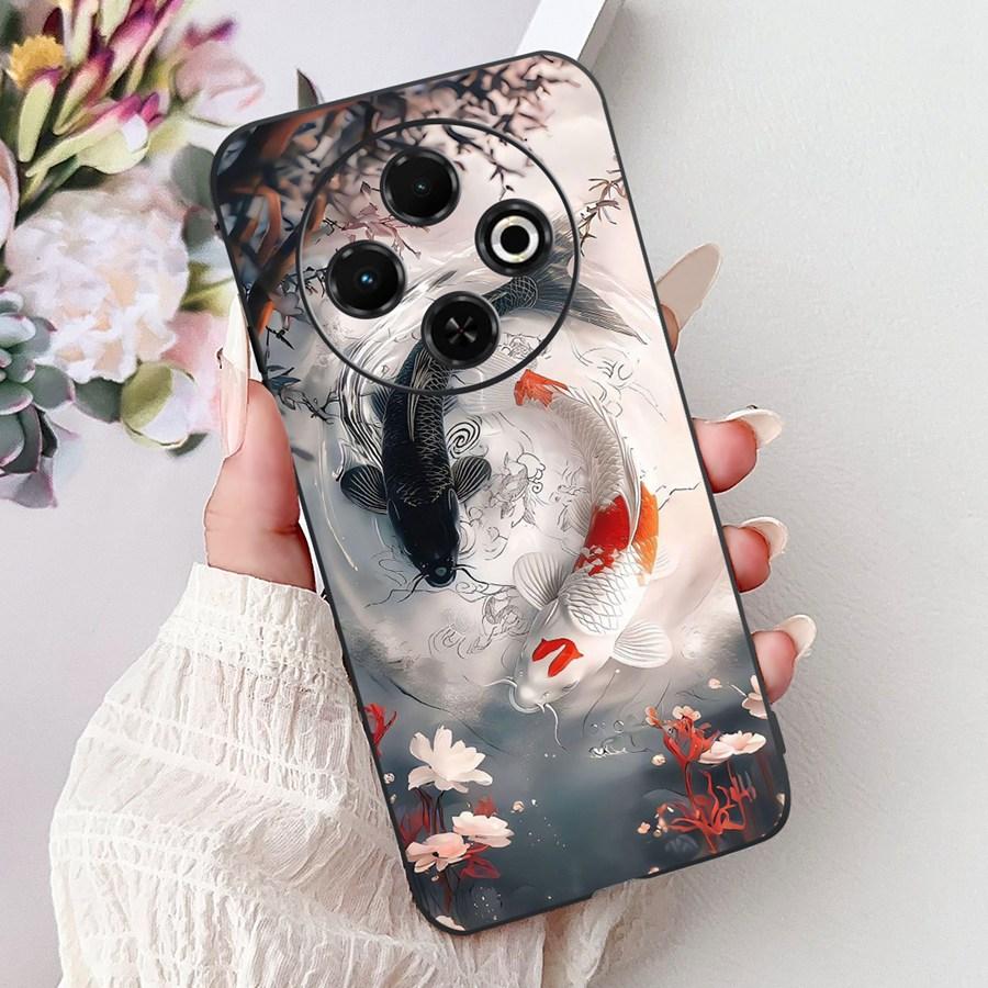 For Tecno Spark 30C Case kl5 kl5n Soft Silicone Cute Cartoons 2025 Painted Coque Cover For Tecno Spark30C 30 C 4G Phone Bag