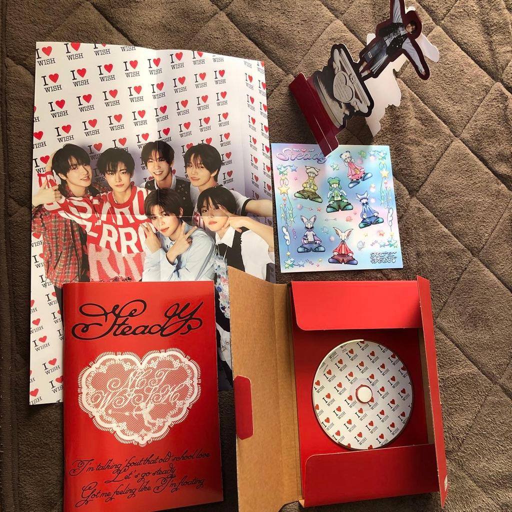 [USED] NCT Wish 1st Mini Album 'Steady'