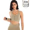 YKK Zipper High-Impact Sports Bra: Shockproof, Seamless Yoga Running Tank for Women