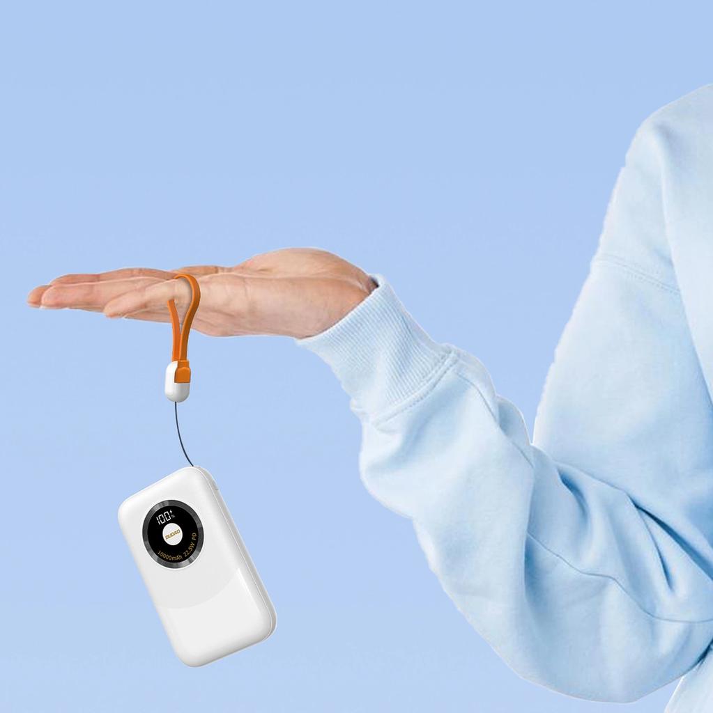 Powerbank Dudao K21 Mini 10000Mah 22.5W Usb-A / Usb-C - Beige