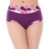 Damen Sexy Unterwäsche Modal Höschen Blumige Unterhose Elegante Boyshorts für Komfort