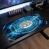 Tappetino per Mouse Grande Stampato Manchester City, Tappetino Morbido in Gomma Antiscivolo per Scrivania da Gioco per Ufficio Laptop Computer Decorazione